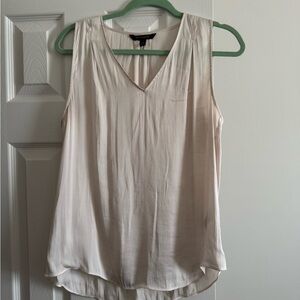 Banana Republic Cream V-Neck Blouse